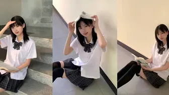 江西南昌 拼顺风车邂逅的一个JK眼镜小妹 酒店疯狂蹂躏狂插调教